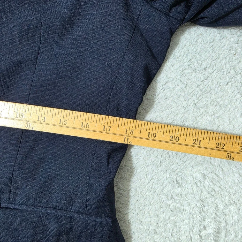 Jos. A. Bank Wool Brrr Nylon Blazer Mens 38 Long Navy Blue 1905 Tailored Stretch